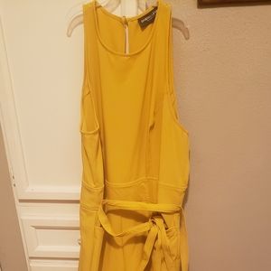 Yellow jumpsuit
